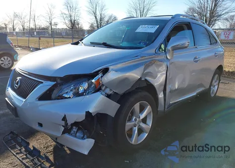 2010 Lexus Rx 350 из США, поврежденный, VIN 2T2BK1BA4AC077603